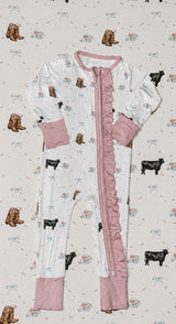 The Blush Angus Crib Sheet | PREORDER