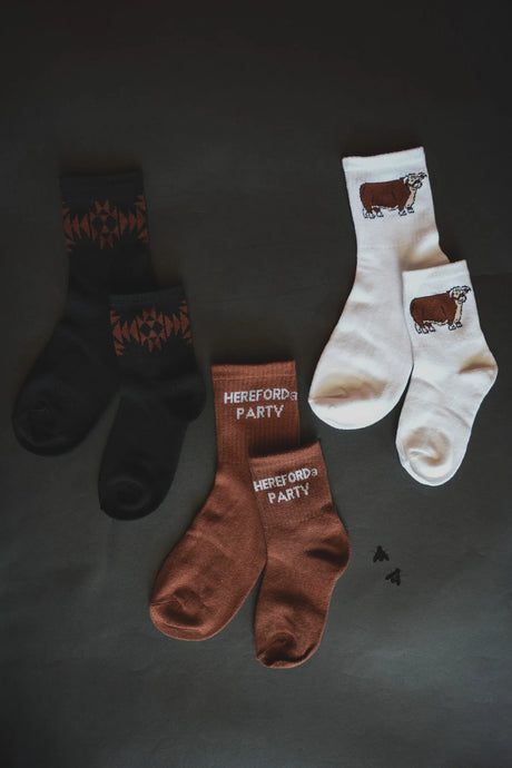 Hereford Party Socks - PREORDER