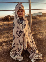 Hooded Kids Blanket