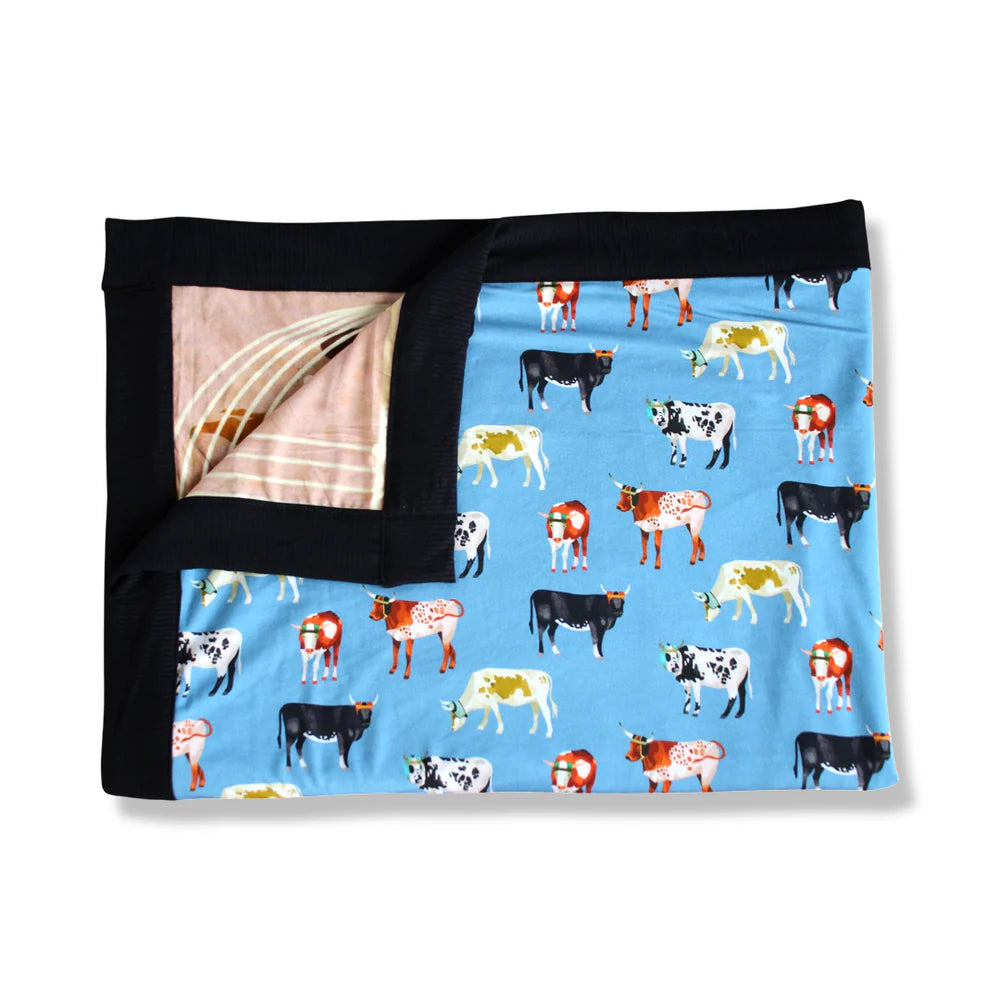 Team Roping Mural Blanket -PREORDER