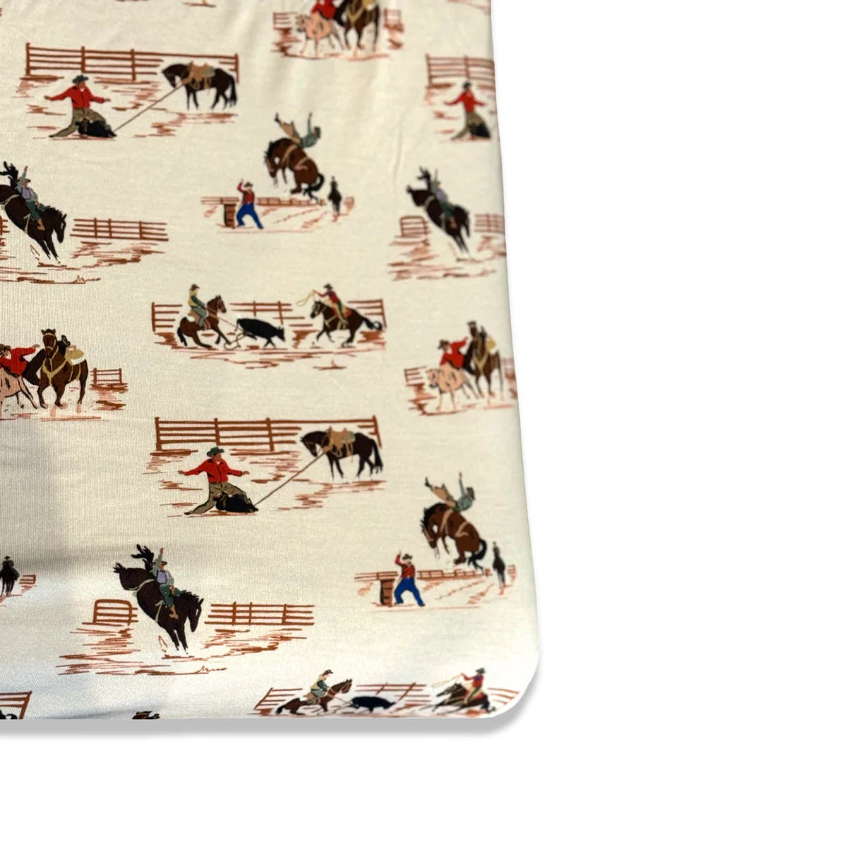 Roundup Rodeo Bamboo Crib Sheet - PREORDER