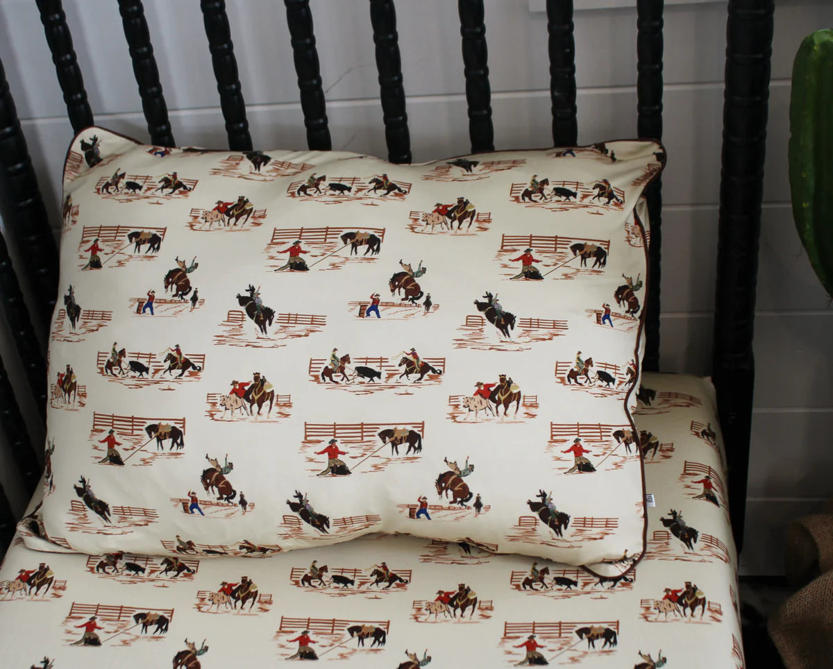 Roundup Rodeo Pillow Cover - PREORDER