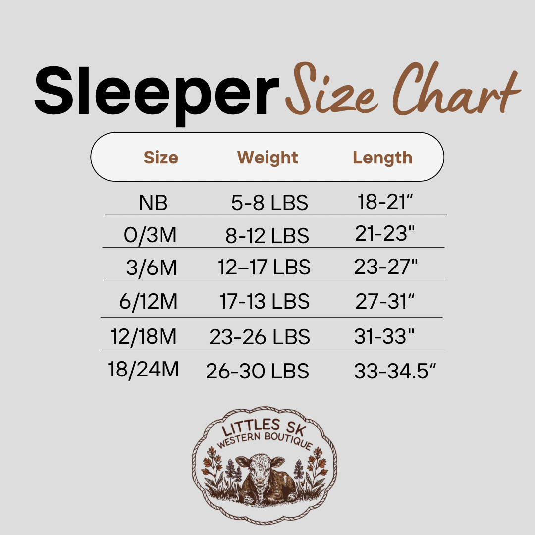 A Western Christmas Bamboo Convertible Sleeper | PREORDER