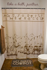 WESTERN SHOWER CURTAIN SETS