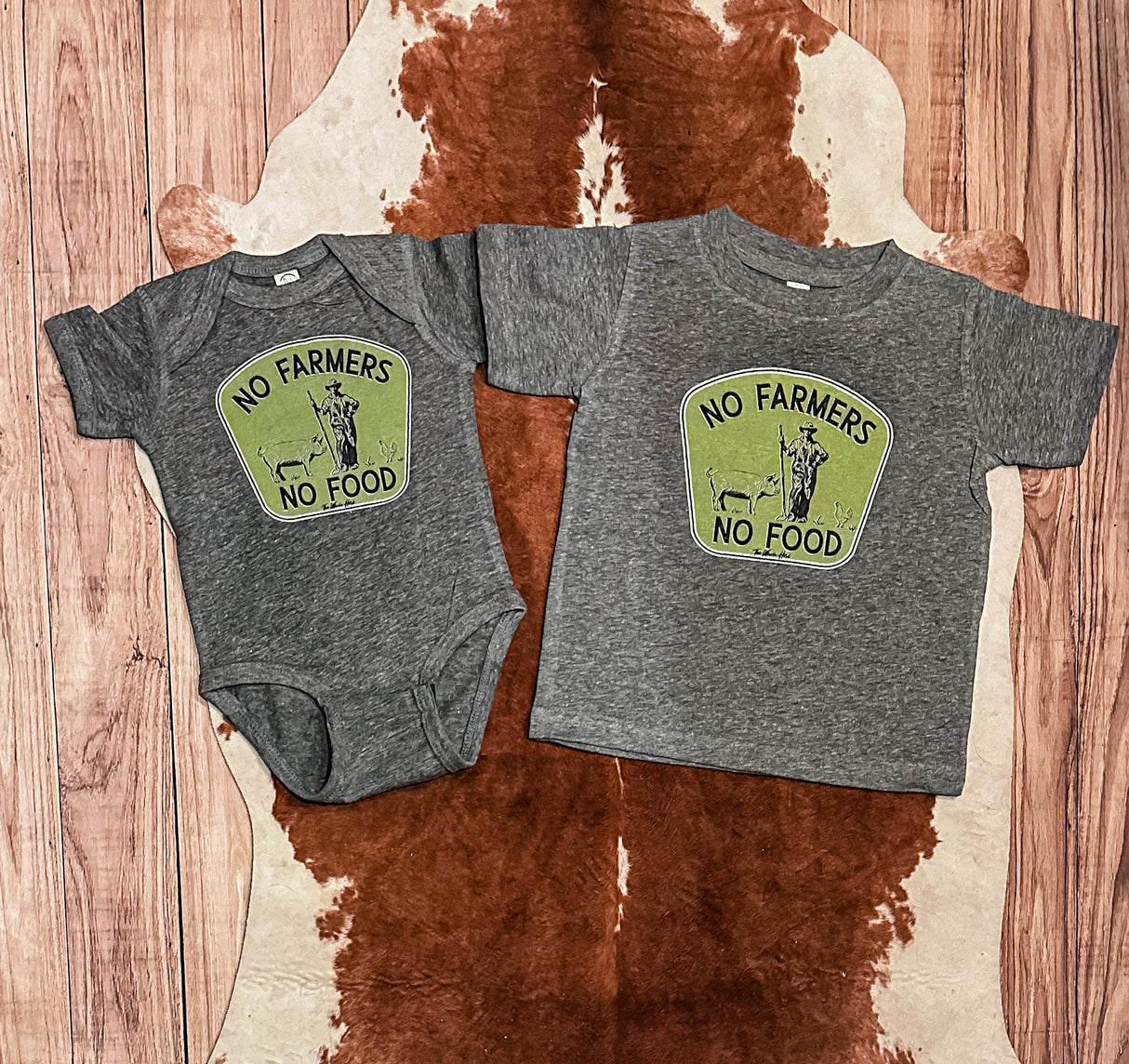 No Farmers, No Food Graphic Tee The Wholeherd Wholesale