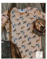 Western T-Shirt Dress The Wholeherd Wholesale